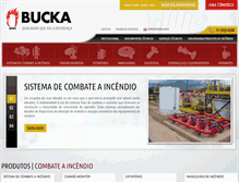 Tablet Screenshot of bucka.com.br